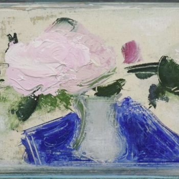 Long Rose by George Hainsworth, oil on board