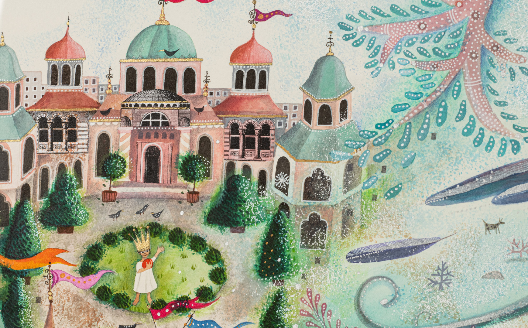 Detail of Follow Me by Jane Ray Detail of Follow Me by Jane Ray