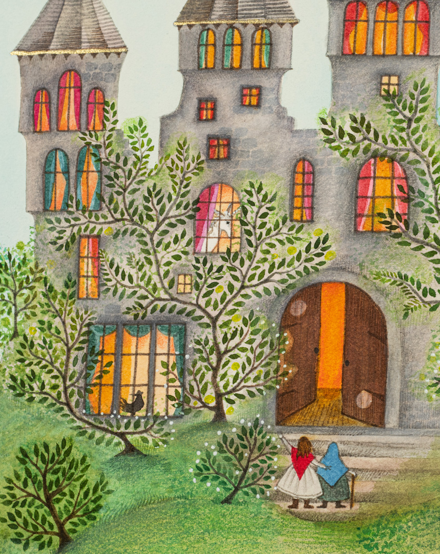 Detail from The Fairy Castle by Jane Ray