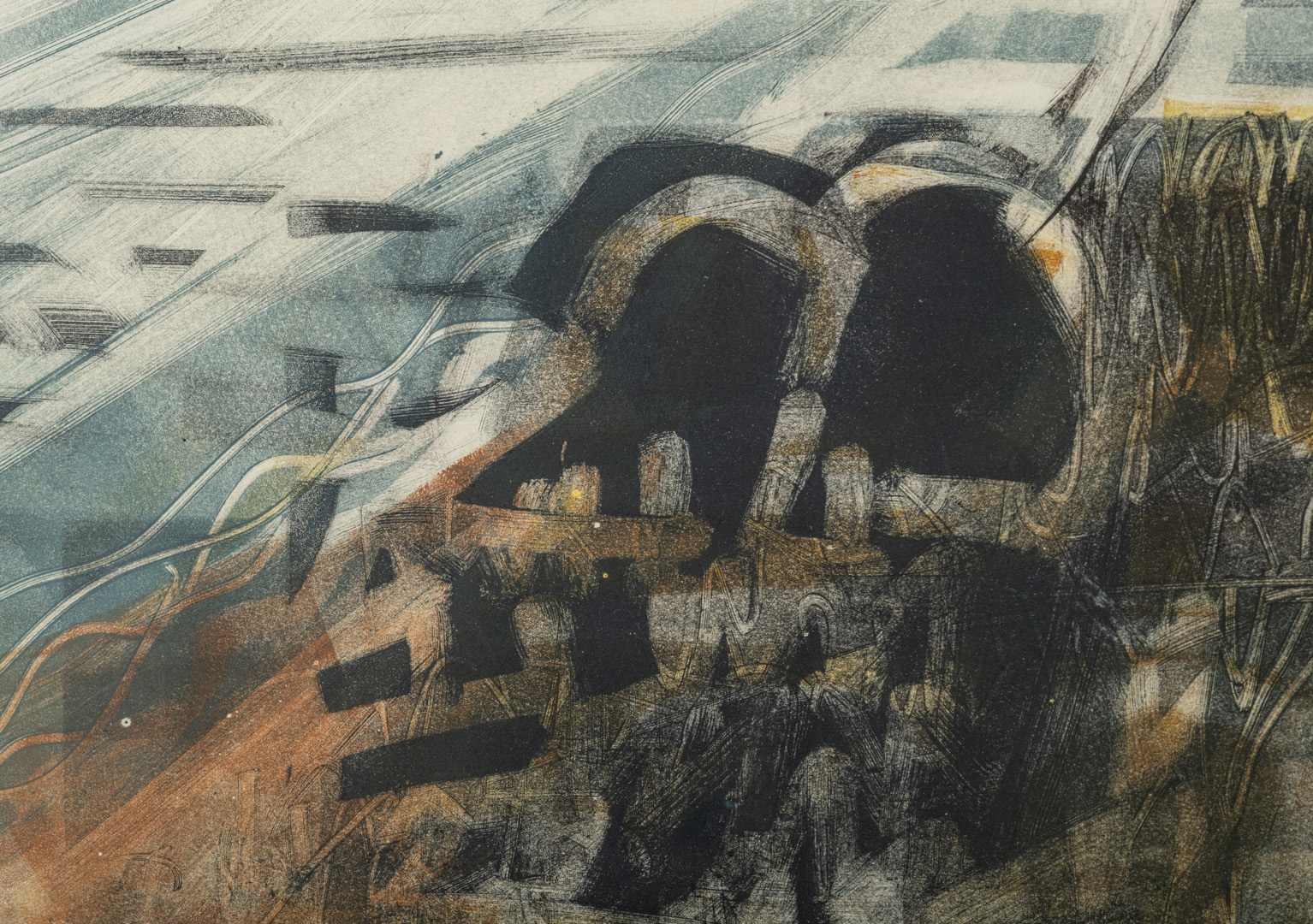 Detail 2 of Bar-Tailed Godwit by Kittie Jones