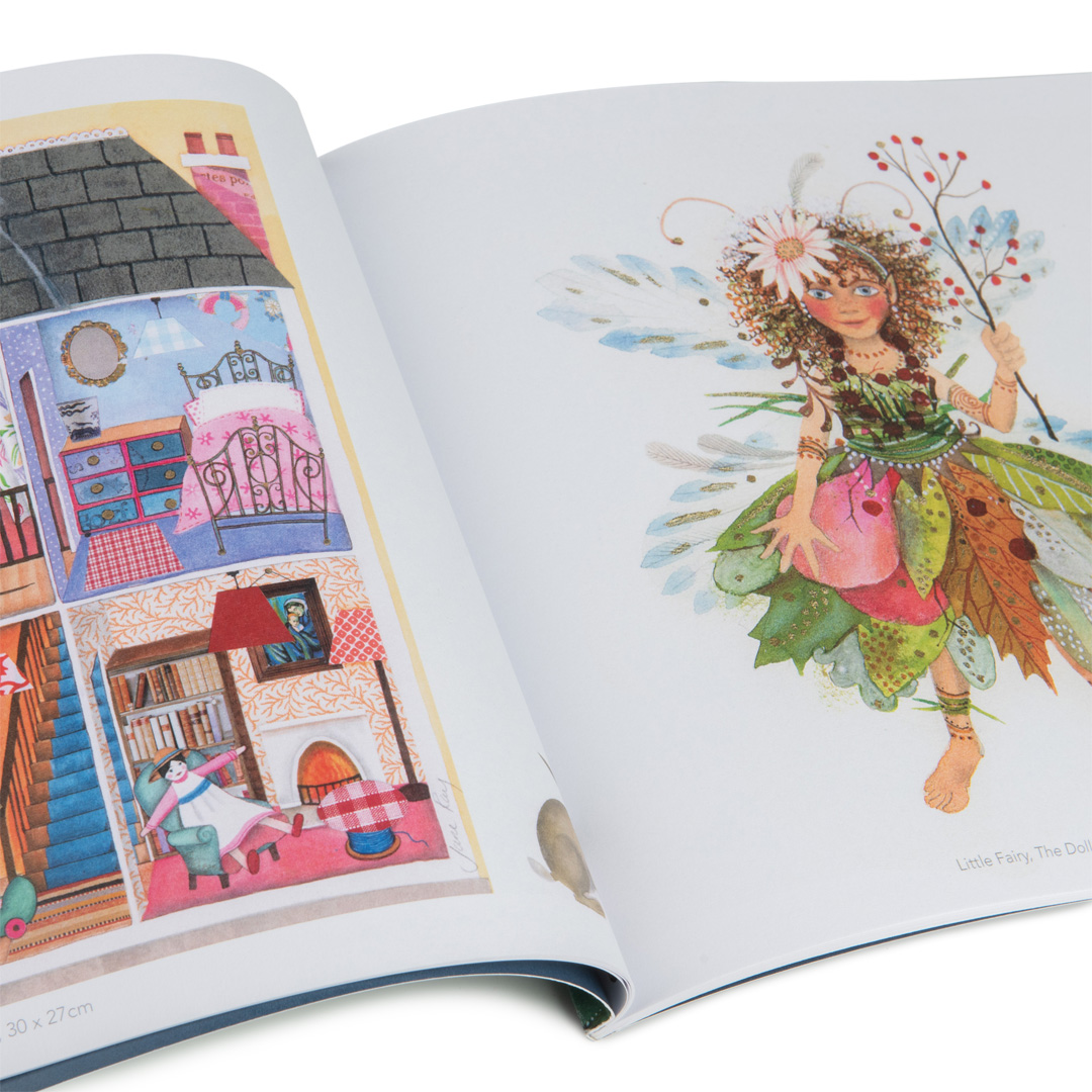 Inner pages of Guided By Birds and Stars Exhibition catalogue