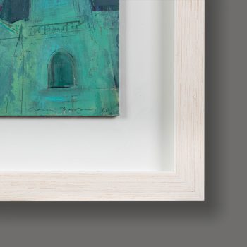 Detail of frame for York Minster Floodlit by Colin Black