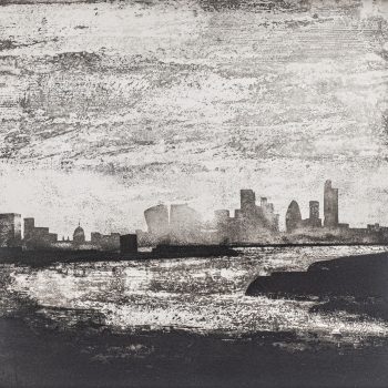 The Thames Greenwich Reach by Jason Hicklin, Etching