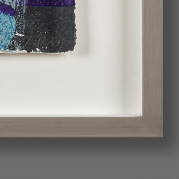 Frame Detail of Past The Fig - Purple by Tessa Pearson