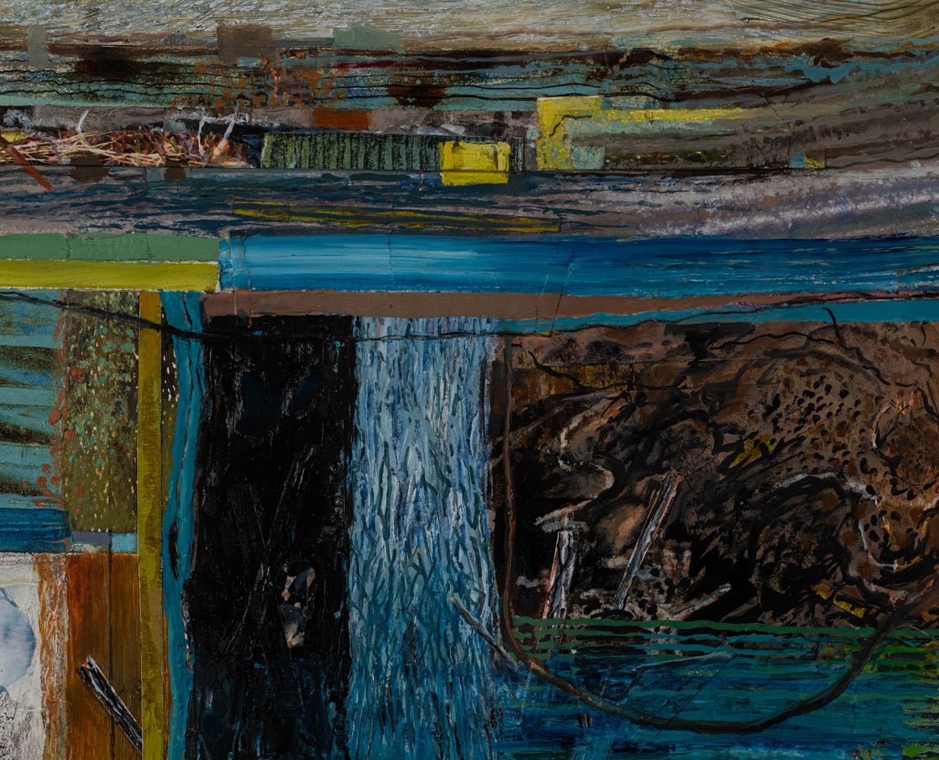 Detail 2 of Settlement by Rob Moore