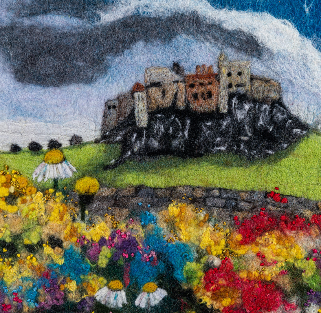 Detail of Lindisfarne Walled Garden by Janine Jacque