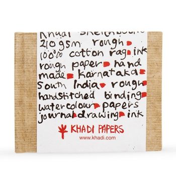 Handmade Hardback sketchbook by Khadi Papers