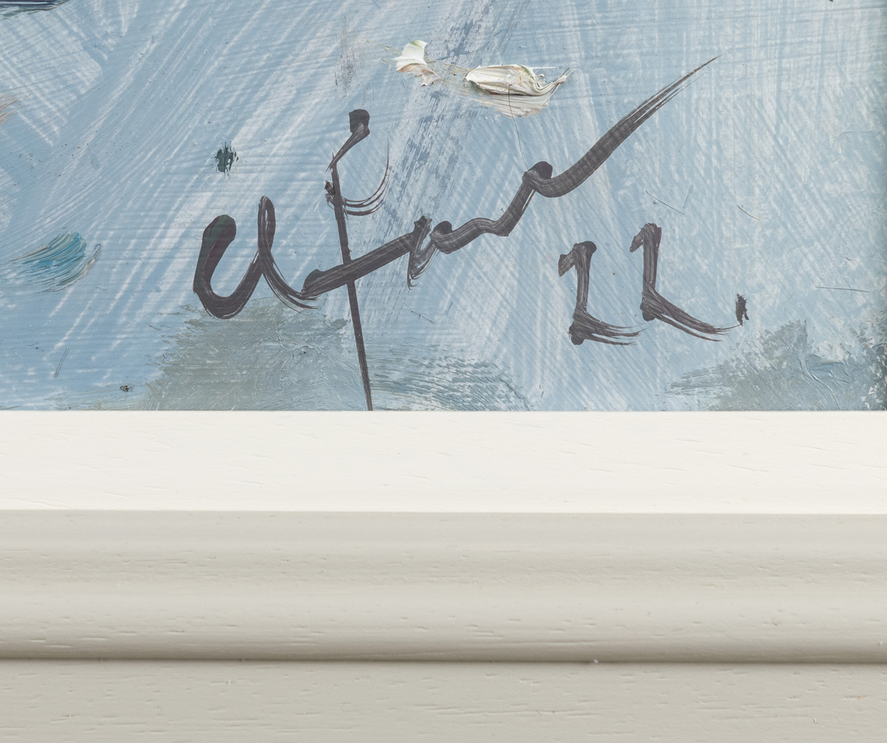 Signature of Andrew Farmer on Cliffs at Flamborough