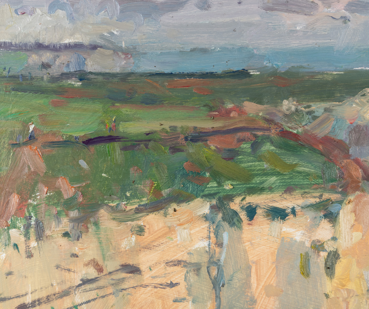 Detail of Cliffs at Flamborough by Andrew Farmer ROI