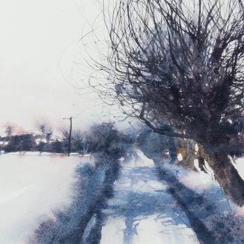 Across the moors II by David A Parfitt RI