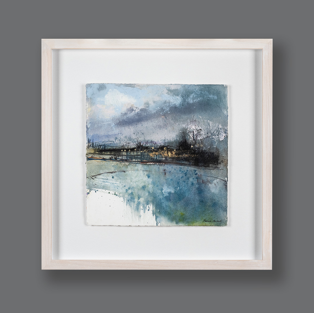 The Light in the Dark by Pascale Rentsch RSW, framed