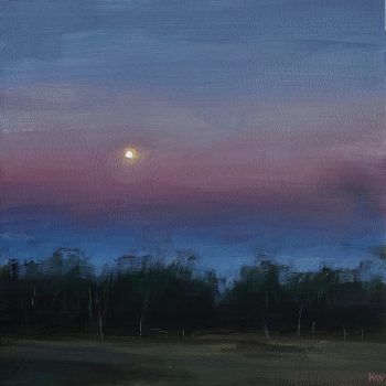 Pastel Skies, original painting by Kirsty Whyatt