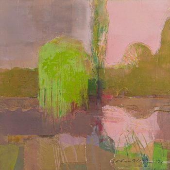 Weeping Willow, original painting by Colin Black