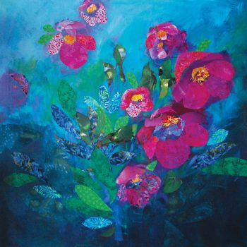 Hellebore, greetings card by Anna Perlin