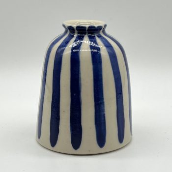 Bud Vase - Blue 1, ceramic vase by Lucy Bromilow
