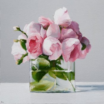 Rambling Roses, original painting by Kirsty Whyatt