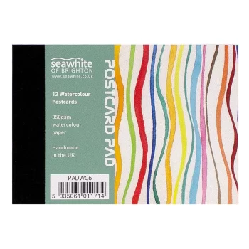 Seawhite Watercolour Postcard Pad A6