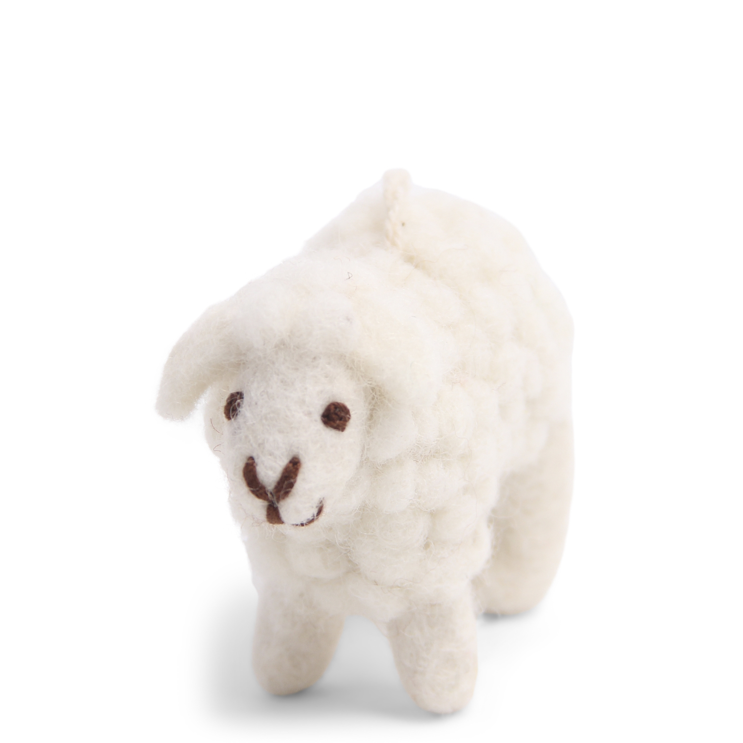 Sheep - White, handmade felt gifts and homeware by Gry & Sif