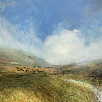 Spring on Boss Moor, original painting by Katharine Holmes