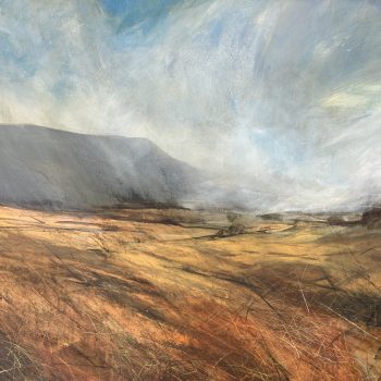 Autumn on Boss Moor, original painting by Katharine Holmes