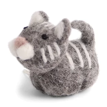 Grey Cat by Gry & Sif