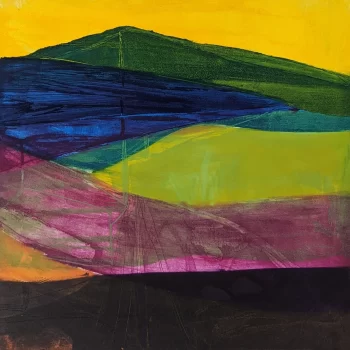 Midday Heat, limited edition etching by Louise Davies RE