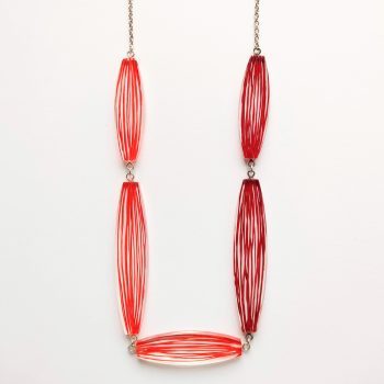 Orange Seed Necklace by Sarah Packington