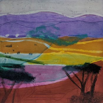 Summer Haze, card by Louise Davies RE