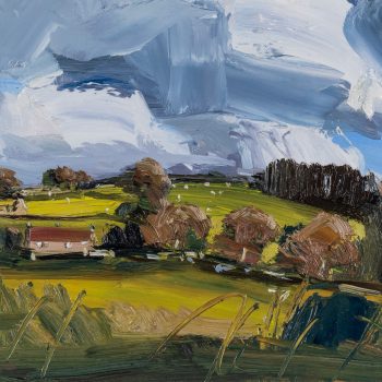 The First Day of May, original painting by Robert Newton