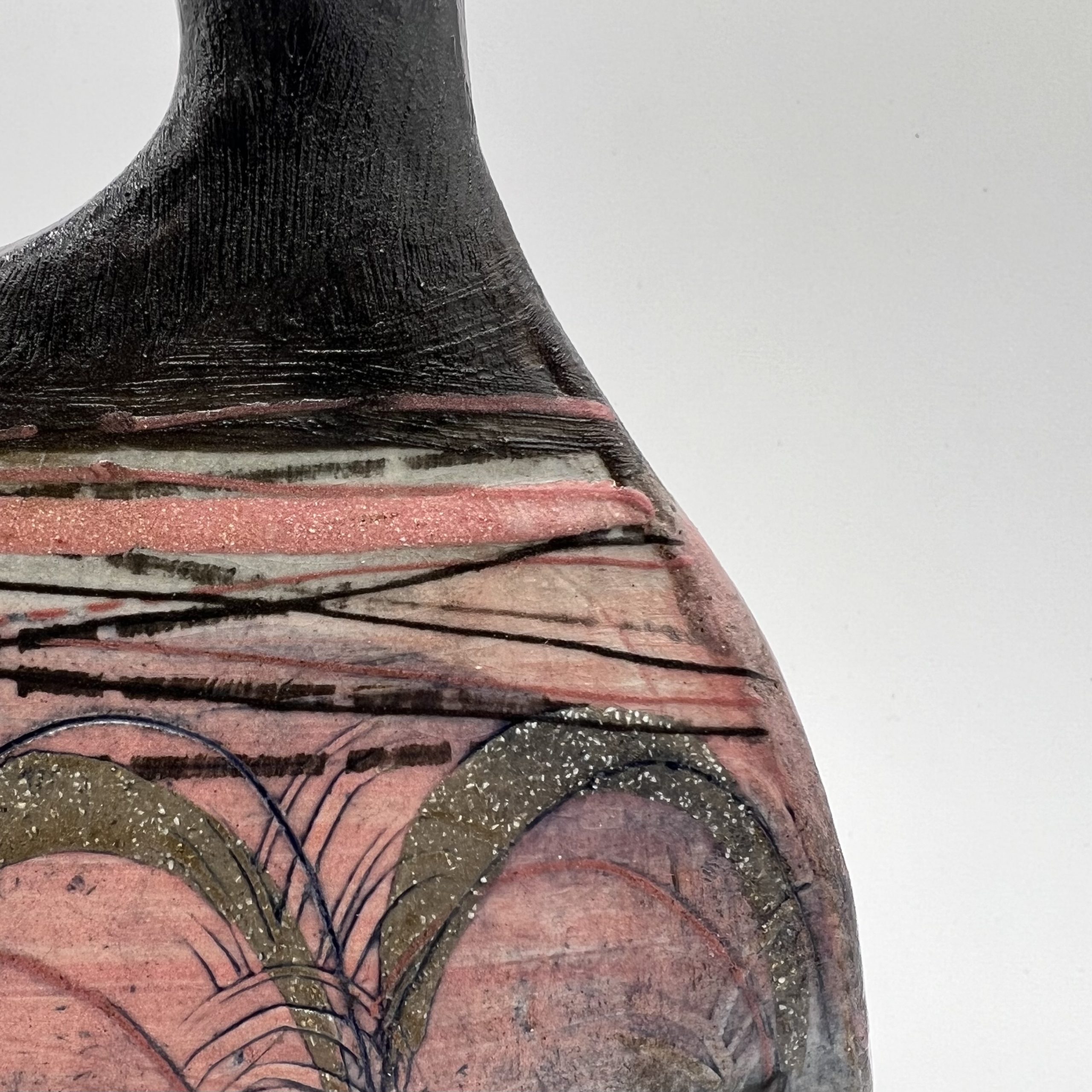 Detail of Early Morning Mist by Yvette Glaze