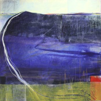 Maiden Castle 2, original painting by Ruth Ander