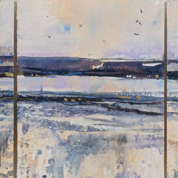 Sea Light, triptych painting by Pascale Rentsch RSW