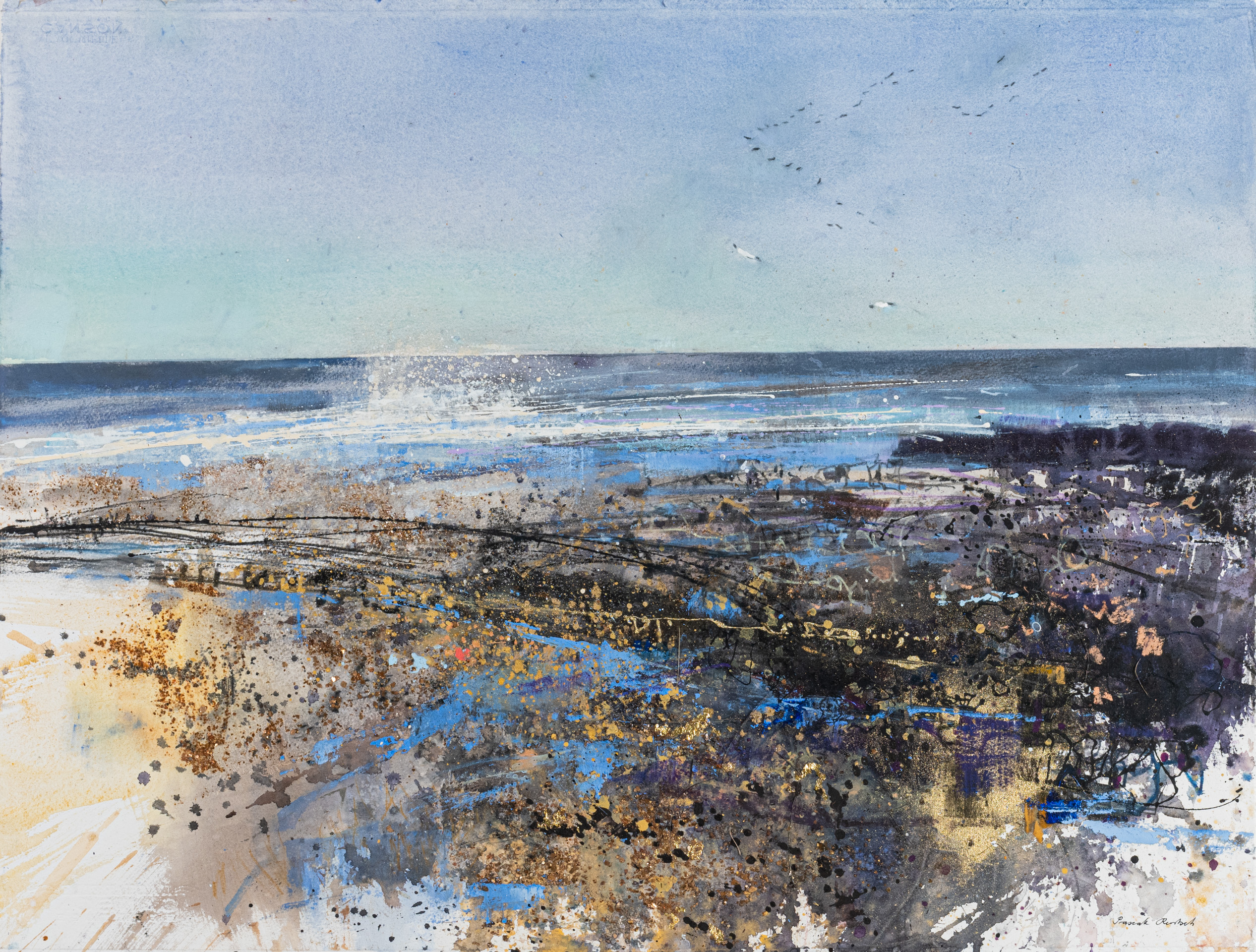 Windswept, original painting by Pascale Rentsch RSW