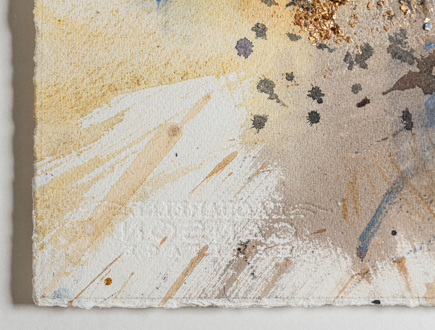 Detail 2 of Windswept, original painting by Pascale Rentsch RSW
