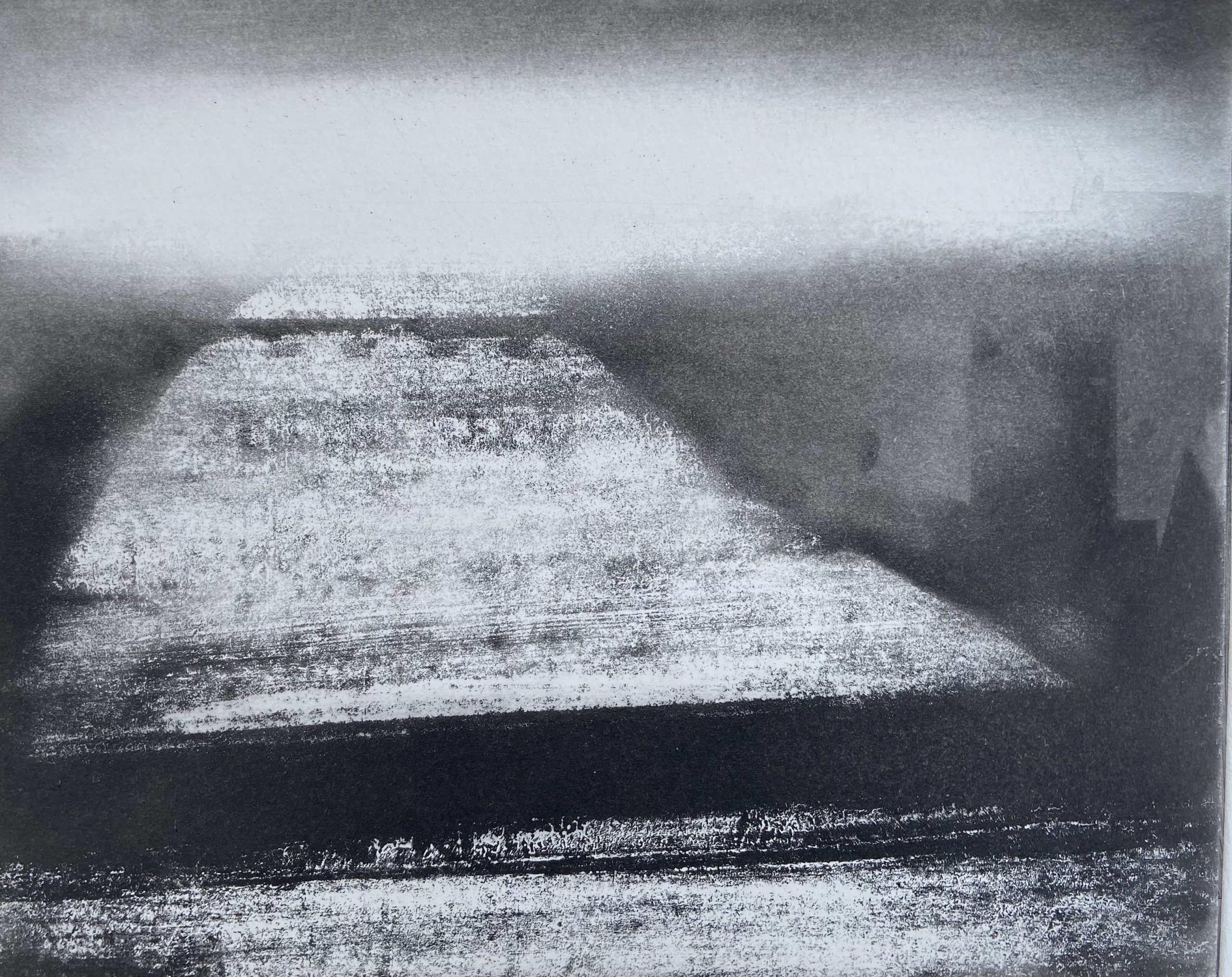 The Thames, London Eye, limited edition etching by Jason Hicklin RE