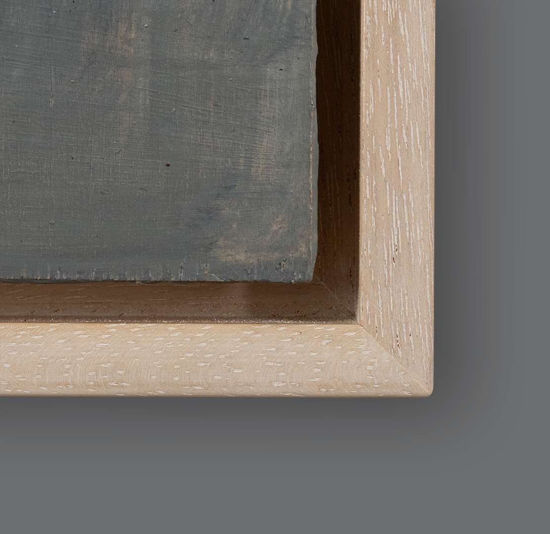 Framed detail of No Dippers Today, original painting by Winifred Hodge