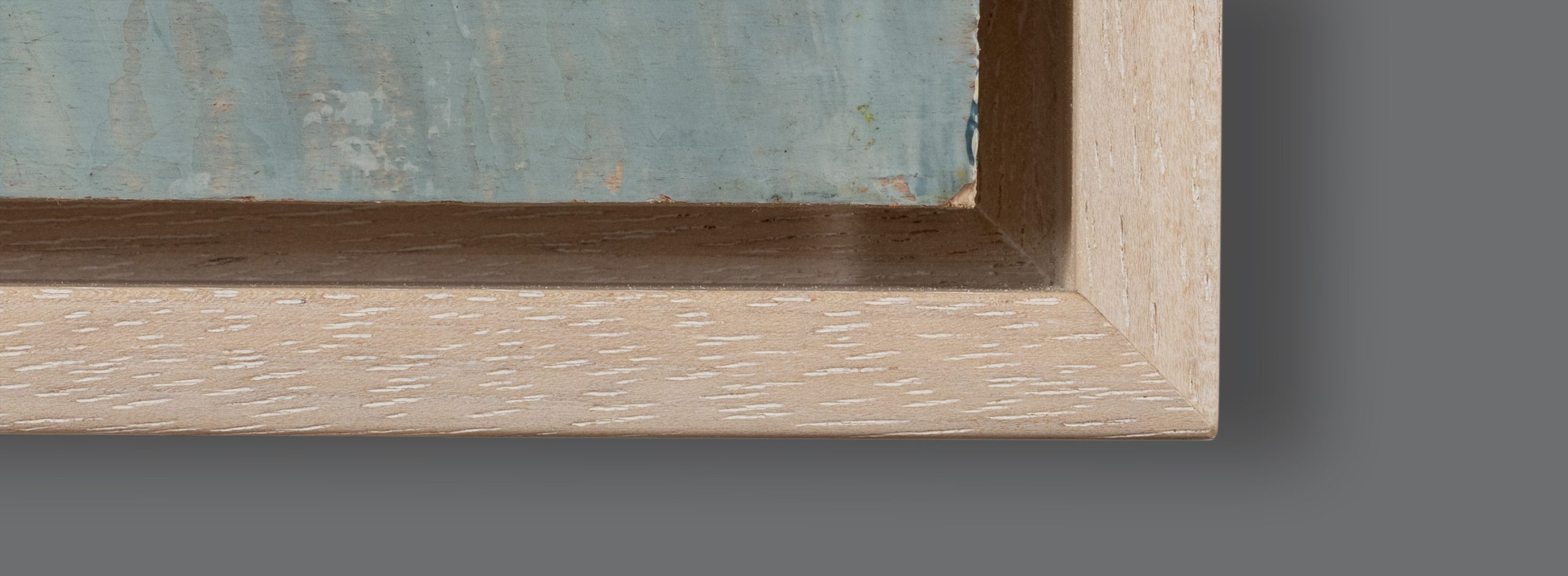 Framed detail of Sand Shimmer, mixed media on Winifred Hodge