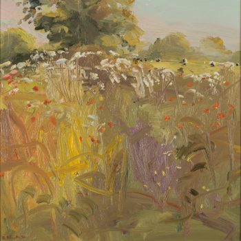 A Path in August, oil painting by Robert Newton